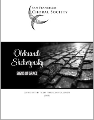 2026 Spring Score: Shchetynsky Signs of Grace